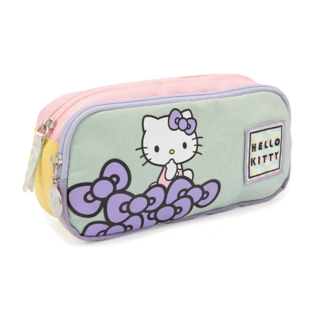 Immagine di Astuccio 2 Zip Hello Kitty