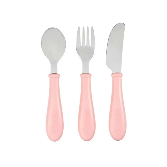 Set Posate Bambini In Acciaio Inox - 3 Pezzi Con Coltello, Forchetta E Cucchiaio - Foto 6
