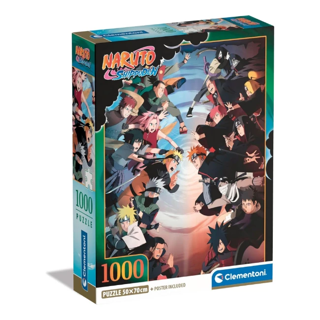 Clementoni Puzzle 1000 Naruto Shippuden            