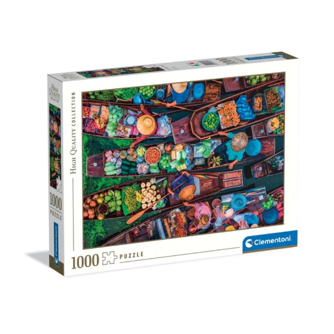 Clementoni Puzzle 1000 Pezzi Thai Floating Market