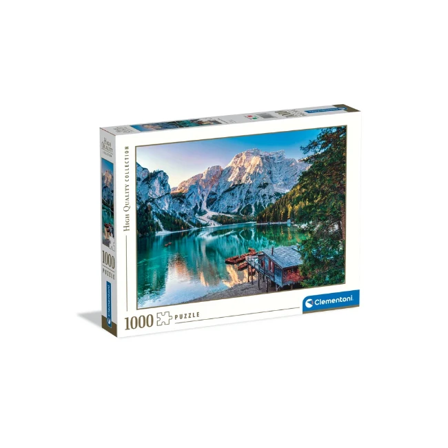 Clementoni Puzzle pezzi 1000 Emerald Lake Braies