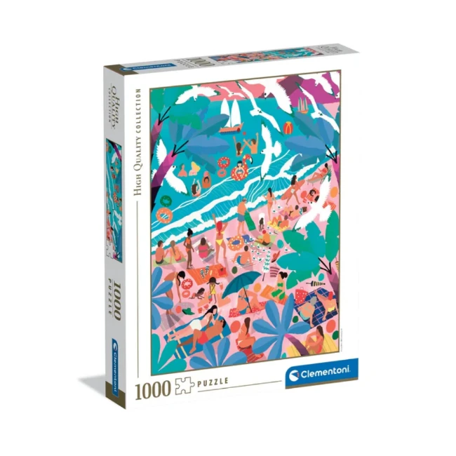 Clementoni Puzzle pezzi 1000 Sunday At The Beach