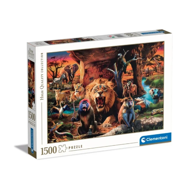 Clementoni Puzzle pezzi 1500 The Tribal Society