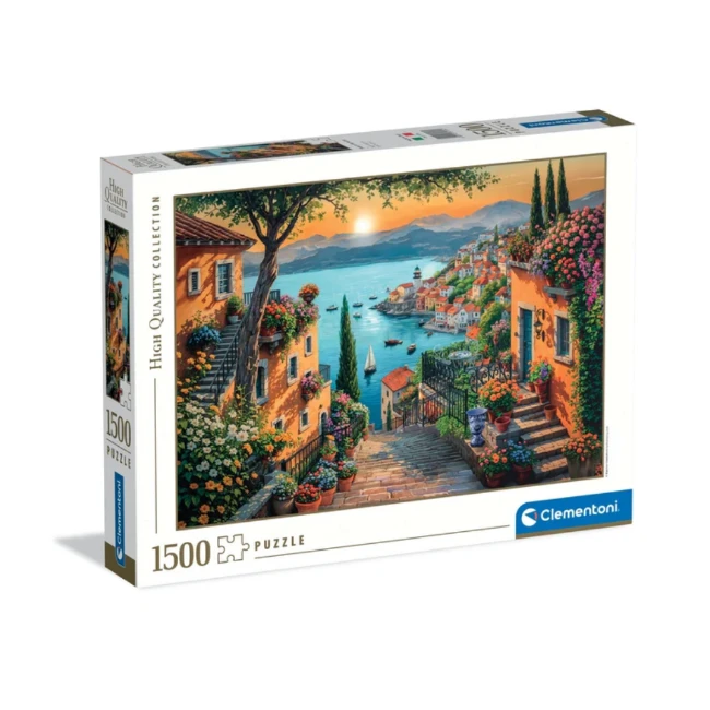 Clementoni Puzzle pezzi 1500 Steps To The Harbor