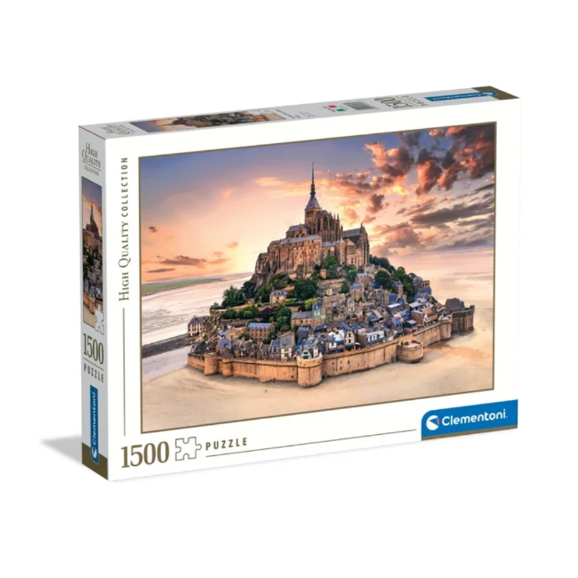 Clementoni Puzzle pezzi 1500 Mont Saint Michel