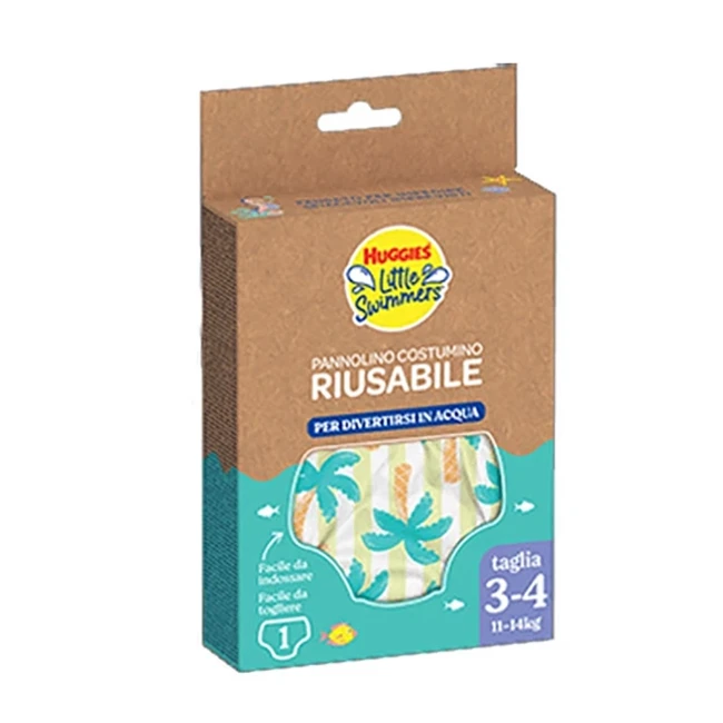 Paniate Huggies Little Swimmers Pannolino Lavabile da Piscina