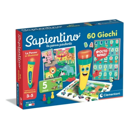 Clementoni la Penna Parlante 60 Giochi