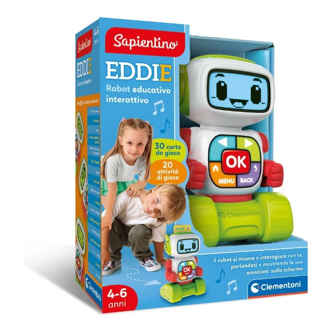 Clementoni Eddie Robot Educativo