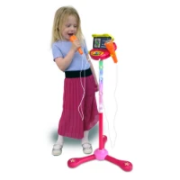 Doppio Microfono da Palcoscenico con Connessione Mp3