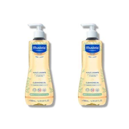 Immagine di Mustela Bipack Olio Bagno 2 x 500 ml