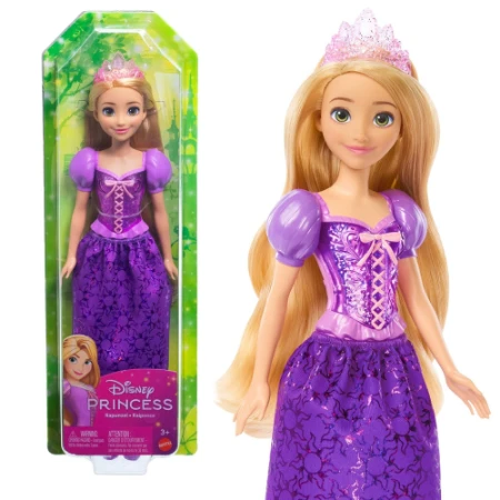 Disney Princess Rapunzel Bambola Vestita alla Moda con Capi e Accessori