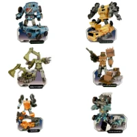 Traxfigure Robot Trasformabile 6 in 1 con Accessori