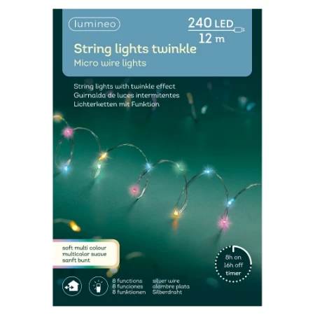 Immagine di Catena Luminosa Micro LED 240 Luci