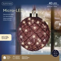 Immagine di Sfera Luminosa Micro LED Ø20 cm Espresso
