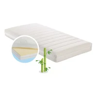 Immagine di Bamboodream Materasso Letto Anatomico ed Ergonomico con Memory Foam 60 x 125 cm