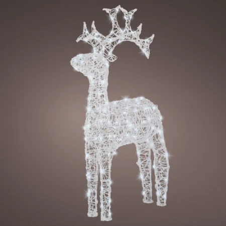 Immagine di Renna Acrilica Soft LED da Esterno 110 cm