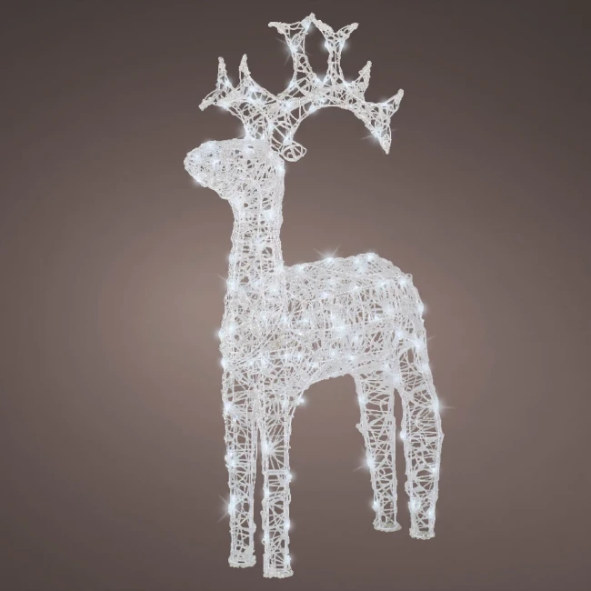 Immagine di Renna Acrilica Soft LED da Esterno 110 cm