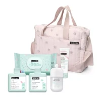 Immagine di Suavinex Borsa Cosmetica con Set Cura Neonato - 5 Prodotti inclusi