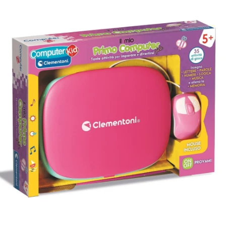 Clementoni Il Mio Primo Computer Pink 5+