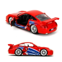 Marvel Spiderman Porsche 911 GT3 RS Scala 1:32