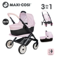 Passeggino Maxi-Cosi Combi 3 in 1 Rosa per Bambole