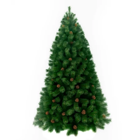 Immagine di Albero di Natale Prestige con Pigne 210 cm