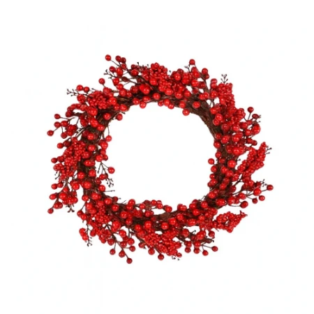 Immagine di Corona Rotonda con Bacche Diametro 45 cm