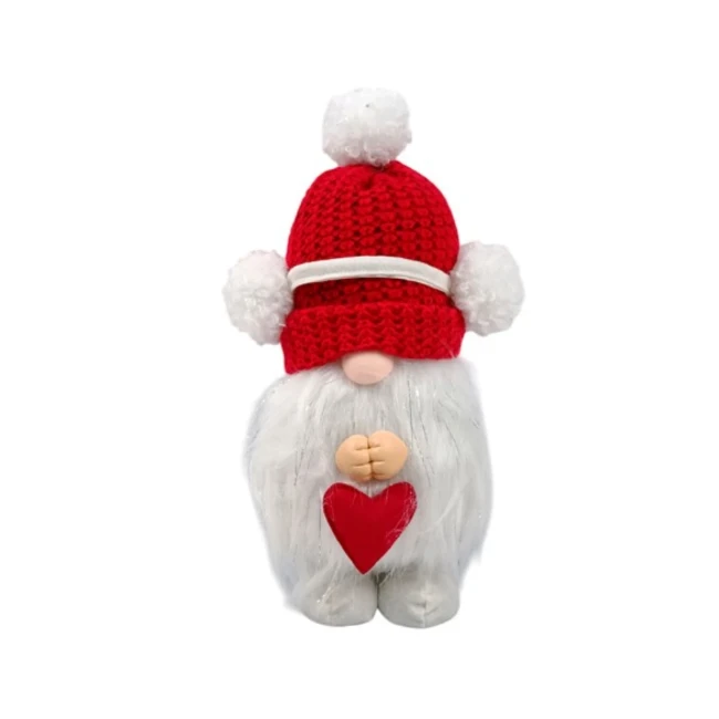 Immagine di Gnomo di Natale con Cappello in Lana 44 cm