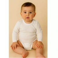 Immagine di Set 3 Body Manica Lunga Unisex in Doppio Cotone - Taglia Assortita