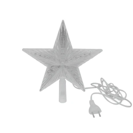 Immagine di Puntale Stella con 30 LED e Gioco di Luci