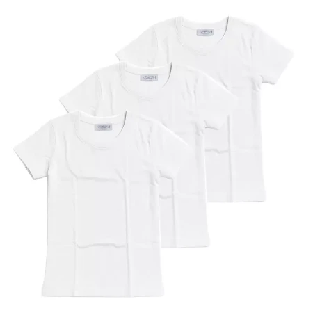 Immagine di Set 3 Magliette Manica Corta Basic Unisex in Cotone - 2 Anni
