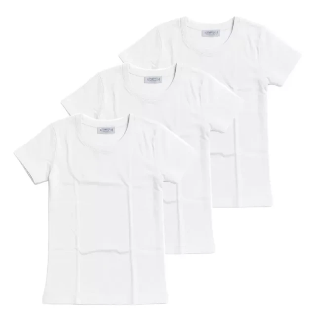 Immagine di Set 3 Magliette Manica Corta Basic Unisex in Cotone - 2 Anni