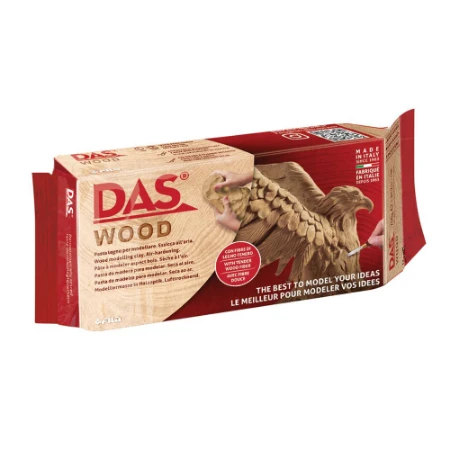 Immagine di DAS Wood Pasta di Legno Modellabile 350 gr