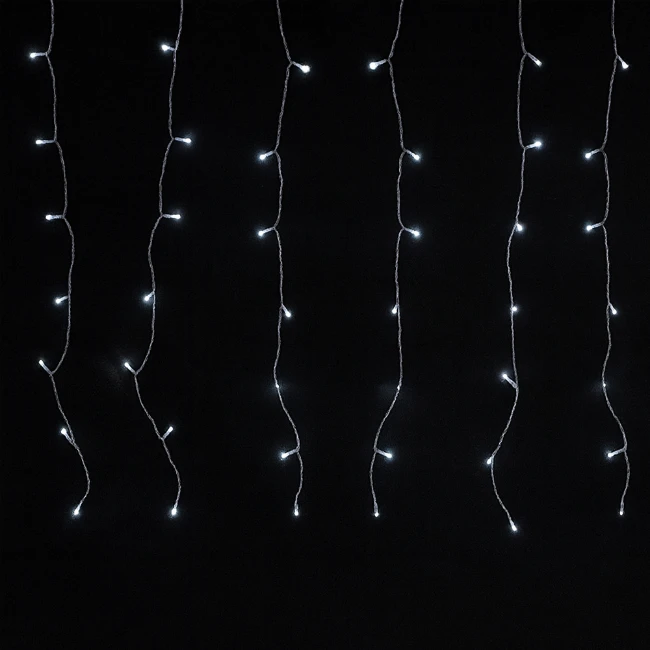 Immagine di Tenda Luminosa Flash 91 LED 4×1 m Prolungabile