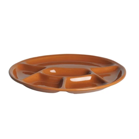 Immagine di Terrecotte Lotti Piatto in Terracotta Volterra Mix Ø 24 cm