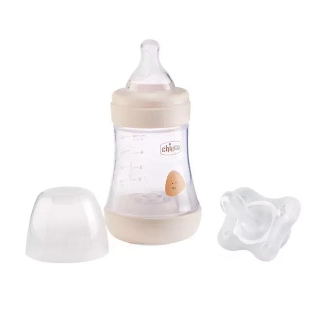 Immagine di Chicco Set Biberon Perfect5 150ml e Succhietto PhysioForma 0-2M