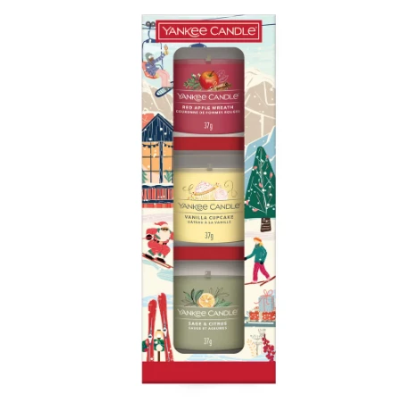 Immagine di Yankee Candle Holiday Party Confezione Regalo 3 Candele Mini