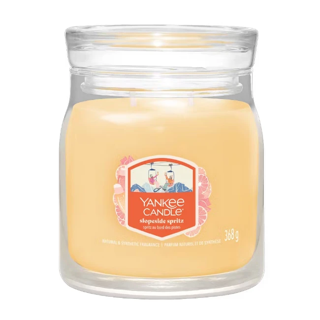 Immagine di Yankee Candle Candela in Giara Media Slopeside Spritz 50 Ore