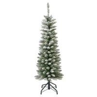 Immagine di Albero di Natale Innevato Pencil Pine 180 cm - 430 Rami