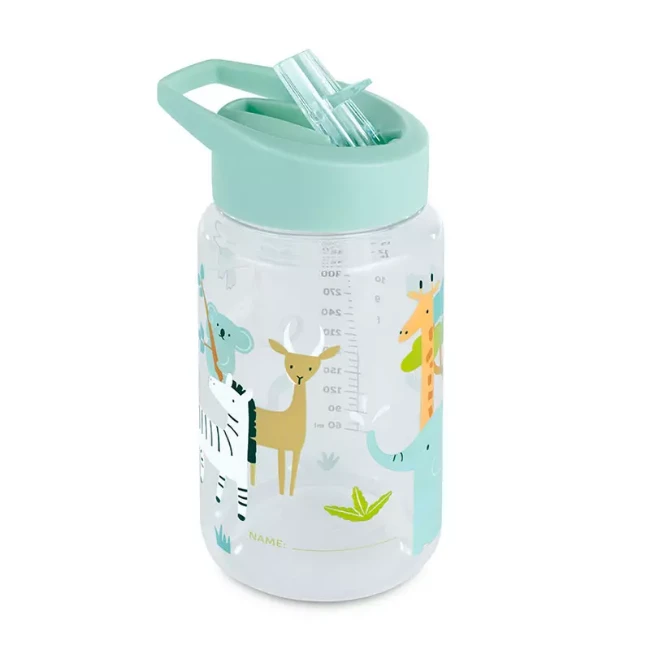 Immagine di Miniland Kiddie Bottle Boraccia in Tritan con Cannuccia Rigida 450ml