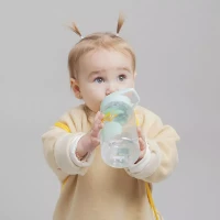 Immagine di Miniland Kiddie Bottle Boraccia in Tritan con Cannuccia Rigida 450ml
