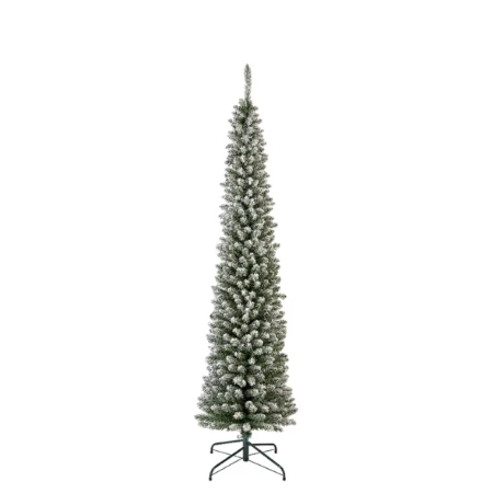 Immagine di Albero di Natale Innevato Pencil Pine 210 cm - 574 Rami