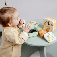 Immagine di Miniland Set 3 Lunch e Snack Box - Porta Pranzo per Bambini