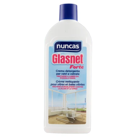 Immagine di Nuncas Glasnet Crema Detergente Grandi Vetri e Vetrate Forte - 500ml