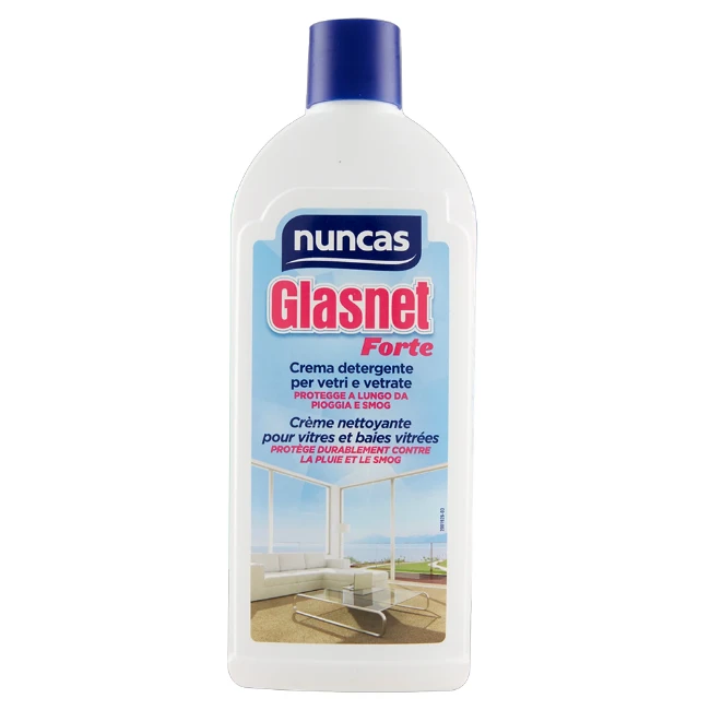 Immagine di Nuncas Glasnet Crema Detergente Grandi Vetri e Vetrate Forte - 500ml