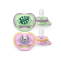 Immagine di Philips Avent Ultra Air Pacifier Set 2 Ciucci Ortodontici in Silicone 6-18 m