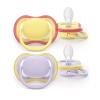 Immagine di Philips Avent Ultra Air Pacifier Set 2 Ciucci Ortodontici in Silicone 0-6 Mesi