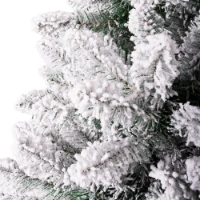 Immagine di Albero di Natale Innevato Fiocco 180 cm - 1274 Rami