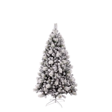 Immagine di Albero di Natale Incanto Innevato con Pigne 180 cm - 736 Rami