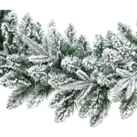 Immagine di Ghirlanda di Natale Innevata 270 cm